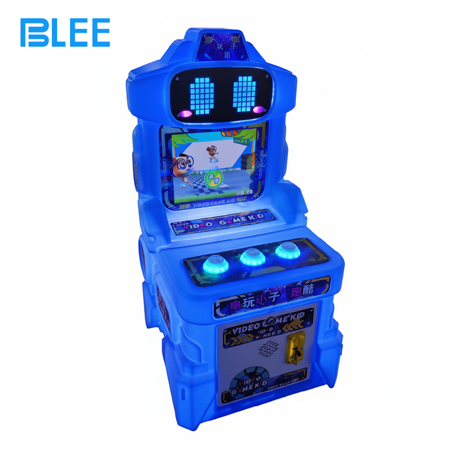 BLEE Hot Selling Coin Operated Game Machine Video Game Kid Speed Player Parkour Simulation Game Console for Shopping Mall