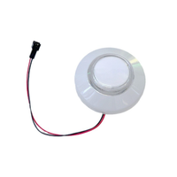 Pièces de rechange de bouton de Machine de griffe d'acier inoxydable en plastique de haute qualité de Machine de commande de manette d'accepteur de pièce de monnaie de 5V/12V/220V