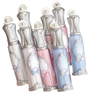 Flower Knows Shell's Jewel Lip <span class=keywords><strong>Essence</strong></span>, Lápiz Labial Líquido Mineral, Resistente al Agua, Larga Duración, Cuidado Labial Transparente, Maquillaje con Efecto Espejo - Product Image 3