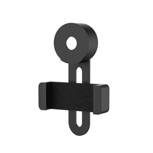 E Shape Tripod Mount 41-44mm Diameter Knob Lock For Mobile Phone Digital Camera Plastic Black - Product Image 2