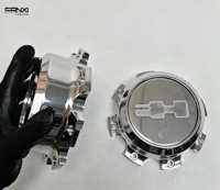 Jantes en alliage forgé chromées polies FANXI Deep Dish 22x14 24x14 pour camion 6x139.7 8x180 8x165.1 8x170 8x6.5
