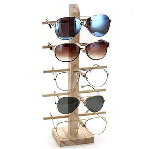 Meilleur vendeur, présentoir à bijoux multi-paires, support de rangement en bois moderne debout - Product Image 1
