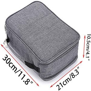 Trousse à crayons portable GF grande capacité personnalisée, 300 emplacements, 5 couches, étui à stylos, pochette à crayons, organiseur de fournitures scolaires et de <span class=keywords><strong>bureau</strong></span> pour artistes - Product Image 3