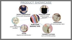 833-0.8 Áo Ngực Đàn Hồi Cạnh Đàn Hồi Trims Nylon Ren Ban Nhạc Đàn Hồi Áo Ngực Dây Đeo Trang Trí Cho Đồ Lót Đồ Lót - Product Image 5