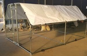 Çin toptan evcil hayvan malzemeleri kuş kafesleri tavuk kümesi hayvan evi kulübesi büyük evcil hayvan kafesi satılık - Product Image 5