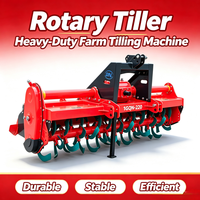 Motoculteur rotatif agricole 1GQN-220, rotavator à attelage 3 points, équipement de travail du sol longue durée