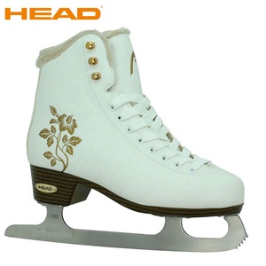 HEAD Opal Professional White Figure Skates en cuir synthétique <span class=keywords><strong>avec</strong></span> doublure en <span class=keywords><strong>fourrure</strong></span> de <span class=keywords><strong>glace</strong></span> pour la saison d'hiver - Product Image 1