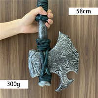 World of Warcraft Orc, 58 cm, 300 g, Accesorios de Halloween, Regalos de Cosplay, Adorno