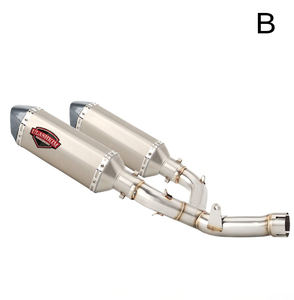 Escape de Silenciador de Escape Completo INOX CRF450 para Motocicleta <span class=keywords><strong>HONDA</strong></span> <span class=keywords><strong>CRF</strong></span> <span class=keywords><strong>450</strong></span> 2015-2016 Tubo de Escape Modificado - Product Image 3