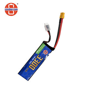 Best verkochte Lipo-batterij met hoge massa-dichtheid, 3,3 Ah, 14,8 V, 48,8 Wh, voor drones met verticale start en landing en mappingdrones - Product Image 1