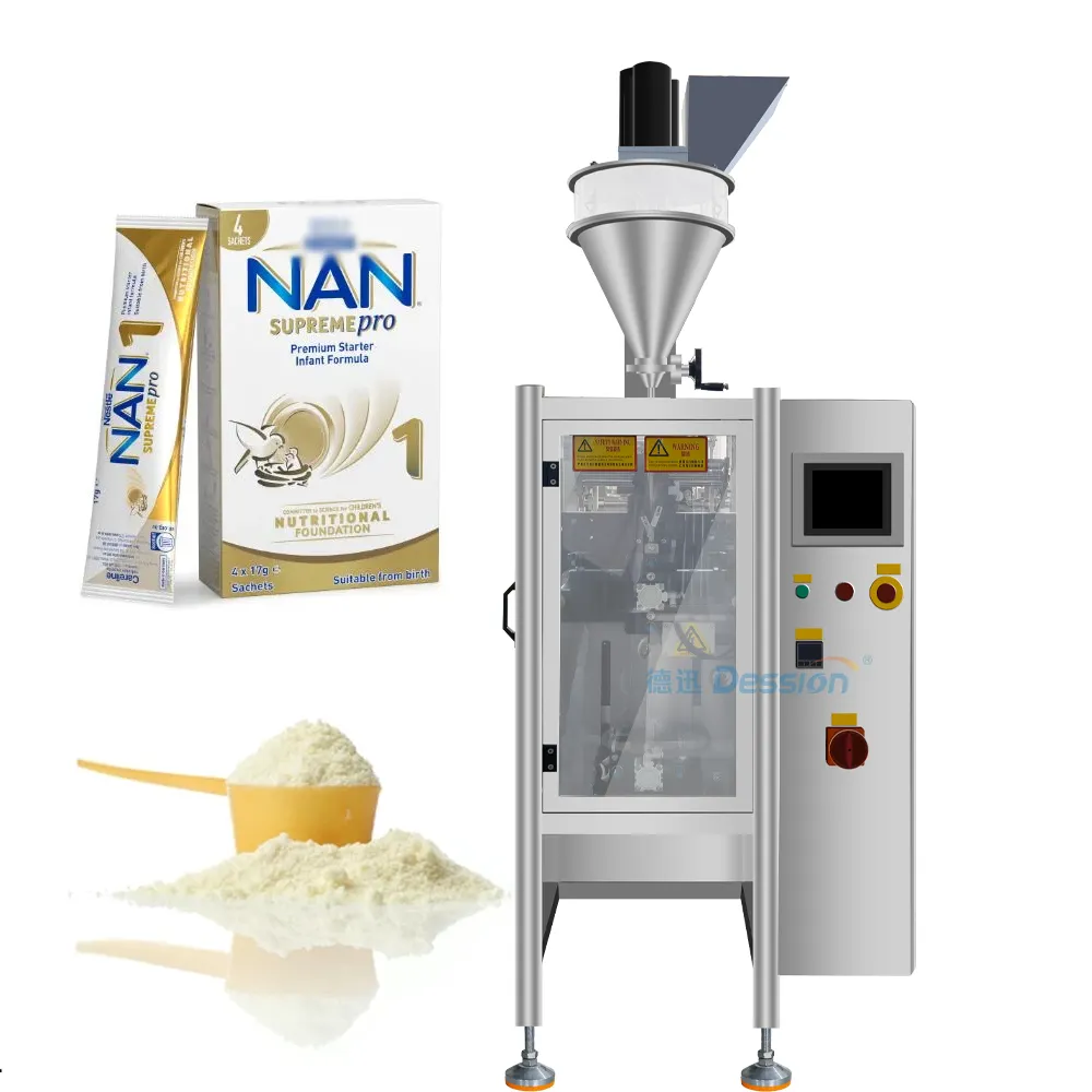 Macchina per confezionare latte in polvere automatica ad alta velocità a linea singola per latte in polvere macchina confezionatrice bustina