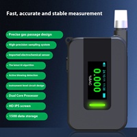 Alcootest à cellules à combustible de haute précision, norme nationale, affichage LCD électrochimique, précision 0,01 % BAC, certifié CE RoHS