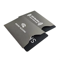 Perlindungan Keamanan Identitas Premium Terbaik, Sarung Pemblokir NFC RFID Cetak Khusus untuk Kartu Kredit