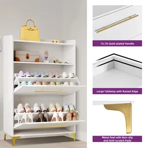 Zapatero Moderno y Elegante con 2 Cajones - Product Image 5