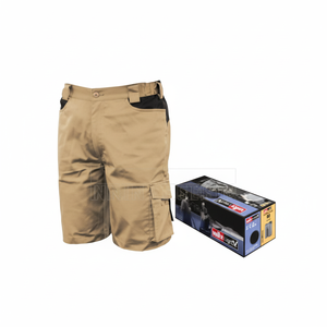 กางเกงขาสั้นเบอร์มิวดายืดสำหรับผู้ชายใส่สบาย - Product Image 1