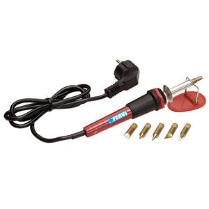 หัวแร้งฟีร์วี 220V สายยาว 2.0 ม. พร้อมหัวแร้ง 5 แบบ ดีไซน์ปากกาแบบมาตรฐาน พลาสติก สแตนเลส - Product Image 1