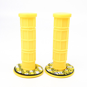 KB Universele motorfietsstuurgreepafdekking Zacht <span class=keywords><strong>rubber</strong></span> Off-road voertuigen Professionele gashendelgreep Maat 22 Nieuw - Product Image 4