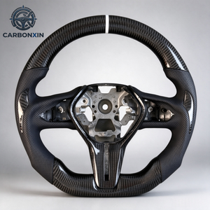 Volant en fibre de carbone forgée pour Infiniti G37 Q50 Q60 G35 Fx Ex35 Q70 G37x M37 Fx35 M35 G35x G25x M37x G25 M45 Honeycom - Product Image 1