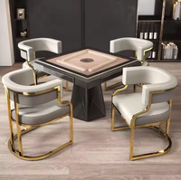 Chaise de salle à manger de luxe, vente d'hôtels, bureau, salon de beauté, réception, chaise de mahjong, canapé, salon de manucure, chaise de maquillage pour clients