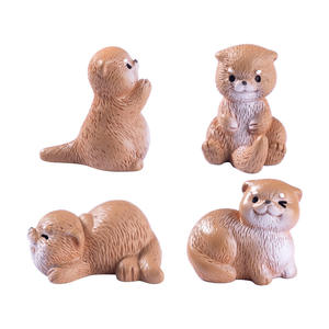 โมเดลจิ๋วหลากหลายสไตล์ อุปกรณ์ตกแต่งสวนเทพนิยาย สัตว์เรซิ่นจิ๋ว งานฝีมือเรซิ่นรูปนาก ของตกแต่งไมโครแลนด์สเคป - Product Image 5