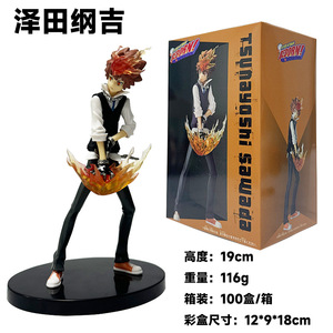 ฟิกเกอร์อนิเมะฮิทแมนจากญี่ปุ่น19ซม. รูปอนิเมะ Sawada tsunayoshi PVC - Product Image 6