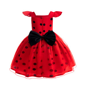<span class=keywords><strong>Robe</strong></span> <span class=keywords><strong>de</strong></span> fête d'Halloween pour enfants avec accessoires, <span class=keywords><strong>robe</strong></span> <span class=keywords><strong>de</strong></span> cosplay à manches volantes à pois pour bébés filles, costumes <span class=keywords><strong>de</strong></span> télévision et <span class=keywords><strong>de</strong></span> cinéma - Product Image 3