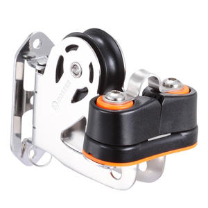 Mixed Side Plate Ball Pulley SPB-3810F 38mm Wheel Diameter 6mm Wire Diameter Swivel/Stainless Steel/rope-Clamped <b>Marine</b> <b>Hardware</b> - Product Image 1