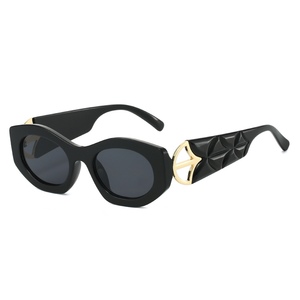 Gafas de Sol de Moda Ojo de Gato de Alta Gama 2025 para Mujer, Protección UV400, Lentes de Exterior Modernas, Celebrante de Ventas Transfronterizas - Product Image 1