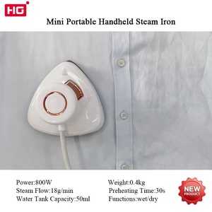 <span class=keywords><strong>Plancha</strong></span> de vapor portátil para ropa, minivaporizador portátil para viaje con estera aislante de calor - Product Image 6