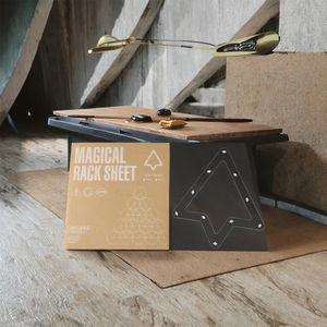 Support de billes de <span class=keywords><strong>billard</strong></span> triangulaire style ancien, avec boîte à 1/2 queue, noir, pour 9 ou 10 billes, emballage personnalisé - Product Image 3