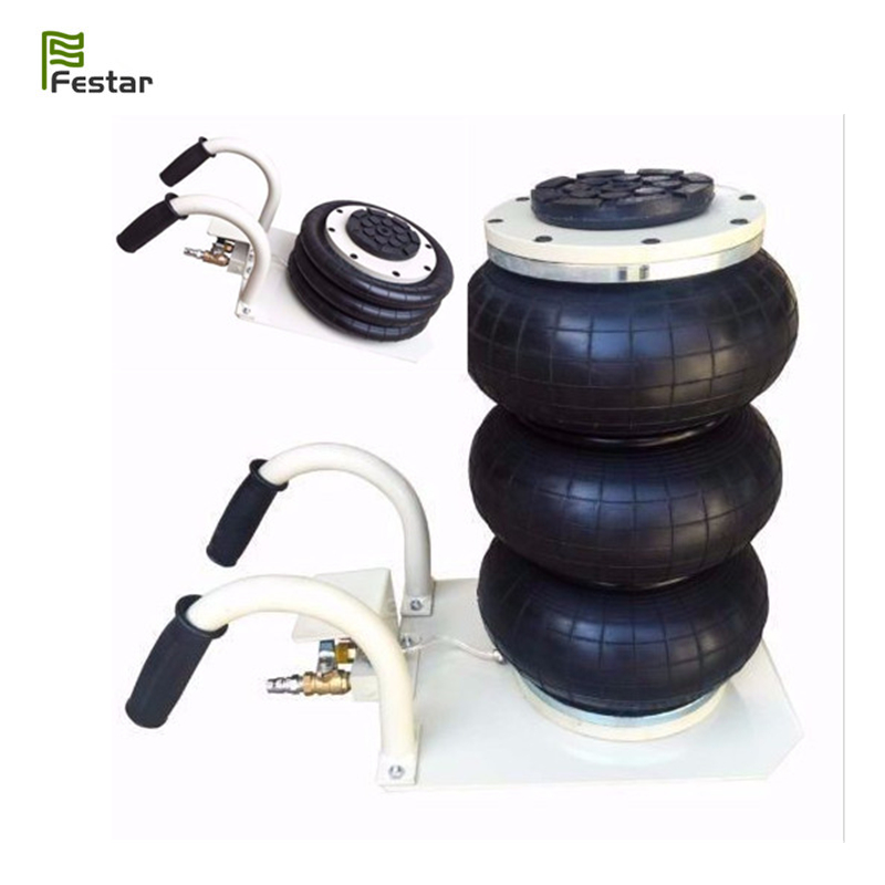 Заводская цена, тройной воздушный Домкрат 3 тонны, тройной Воздушный Пневматический домкрат для автомобиля, горячая Распродажа