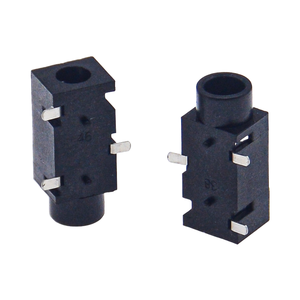 Conector de Audio PJ-320B de 3.5mm, Montaje SMT de 3 Pines con Carcasa de Plástico, Conector Hembra - Product Image 3