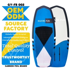 Planche de <span class=keywords><strong>surf</strong></span> hydrofoil en fibre de carbone, planche de wing foil 3'8" / 4'2" avec noyau EPS pour le <span class=keywords><strong>surf</strong></span>, le pump foil et les sports nautiques - Product Image 1