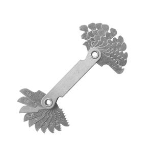 Integrated <b>Thread</b> Template/<b>Gauge</b> Metric/Imperial/American 55 60 for Measuring Plastic Steel Metal - Product Image 1