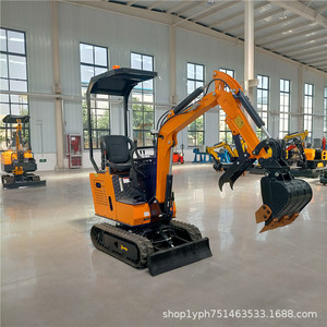 Miniexcavadora de 1 tonelada tipo oruga con radio de giro corto para excavación y demolición - Product Image 5