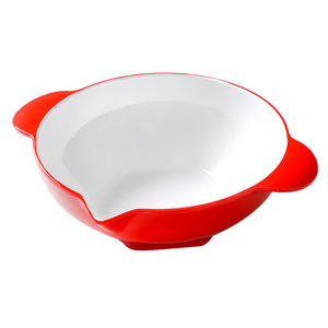 Grand bol à double anse / bol à soupe / bol commercial imitation porcelaine à bec pointu / bol pour hot pot épicé / bol pour poisson mariné / bol pour poisson bouilli - Product Image 5