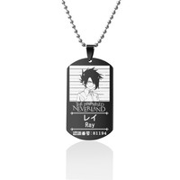 Anime Game The Promised Neverland Colliers Emma Halloween Mode Homme Femme Cosplay Accessoire Cadeaux
