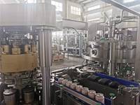 Remplisseuse électrique spécialisée 2000BPH pour canettes de boissons gazeuses, composants de roulements de moteurs automatiques, ligne de production manuelle