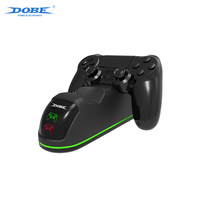 DOBE Usine Double Station de Charge Chargeur Dock Support de Stockage pour PS4 Slim Pro DualShock4 Contrôleur Accessoires de Jeu