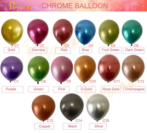 12 pouces Métal Perle Latex Ballons Épais Chrome Métallique Ballons Globos Décoration De Fête D'anniversaire - Product Image 5