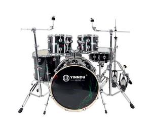 Set di batteria jazz per principianti (YD0005) 5 tamburi 3 supporti per piatti, sgabello, pedale per batteria, bacchette, pavimento <span class=keywords><strong>Tom</strong></span> - Product Image 1