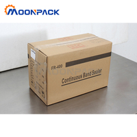 Machine à sceller Moonpack FR-400, mini scelleuse de table pour sachets de thé, sacs en plastique, feuilles d'aluminium, scelleuse alimentaire continue de petite taille