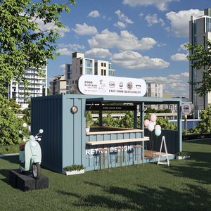 Vendita calda di 20FT prefabbricato case del contenitore soleggiate prefabbricate per gelateria - Product Image 1