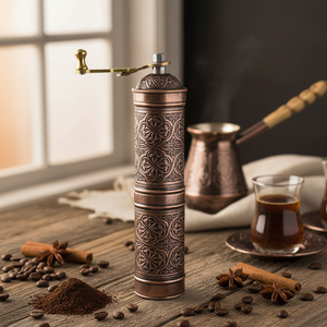 ทองแดงสียาวเครื่องเทศและกาแฟคู่มือโรงสีบดจากตุรกี - Product Image 3