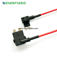 Porte-fusible Micro Standard Lowpro Mini avec adaptateur de fusible à lame pour voiture 1A-40A, fourni directement par l'usine
