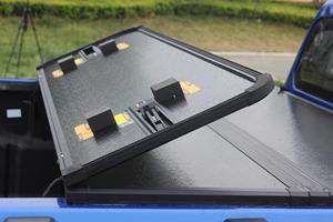 Les meilleures housses de benne pour pick-up Mazda BT50, vente chaude, couvercle de coffre arrière en aluminium, couvercle tri-pliant, auvent supérieur, protection de la benne du camion - Product Image 5