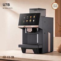 Machine à expresso automatique commerciale U7 avec écran tactile pour chaînes de cafés et magasins de proximité – Fournisseur OEM/ODM