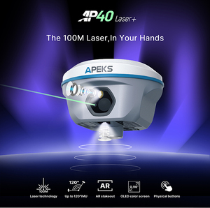 เลเซอร์สีเขียว 120M พร้อมระบบ PPP 1408 ช่องสัญญาณ บอร์ด UM980 IMU 120 กล้องคู่ Gnss Rtk Base Laser Apeks Ap40 IP68 -45~75 - Product Image 2