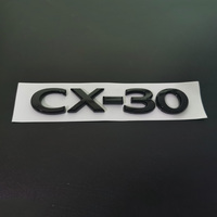 Pour MAZDA3 CX-7 CX5 CX-60 CX-90 CX-8 : Emblème de coffre arrière, Badge de volant, Décoration de carrosserie et de hayon arrière pour la personnalisation