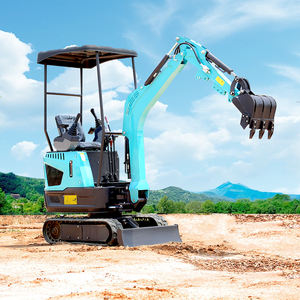 Mini Excavadora Compacta de 0.8 Toneladas con Certificación CE, Pequeña Excavadora para Jardín, Granja y Construcción, Motor EPA Opcional - Product Image 1